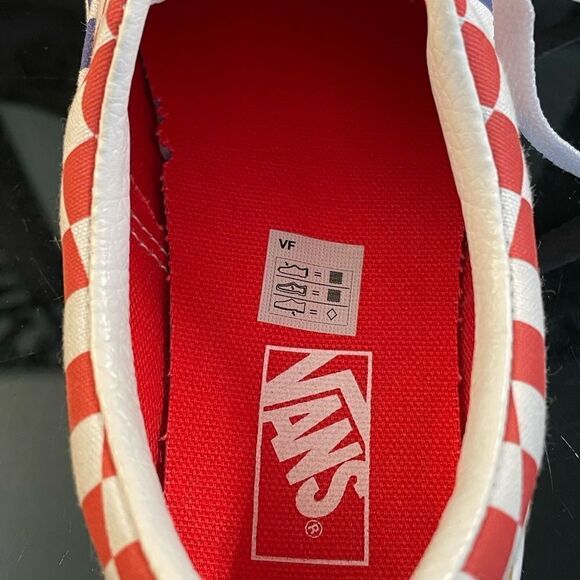 New Vans Off the Wall Master Multi-Colored Checkered Low Top Youth Sneakers 2.5Y - Picture 4 of 11